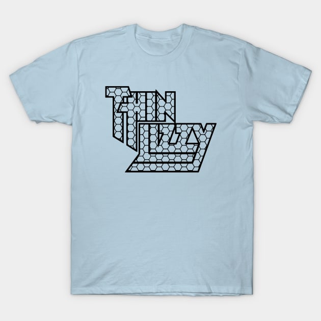 Thin Lizzzy Hexagons -// Fanmade T-Shirt by KokaLoca